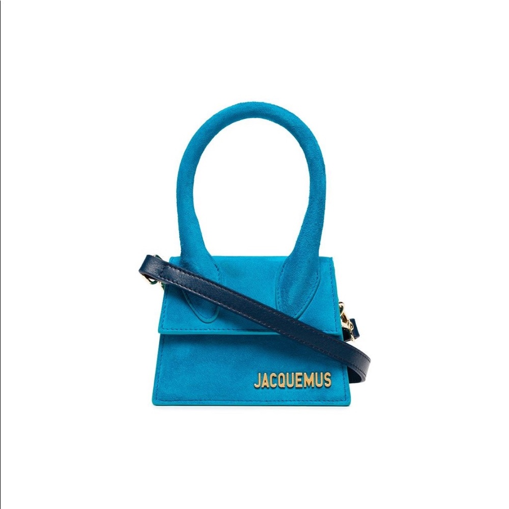 Jacquemus chiquito blue mini bag